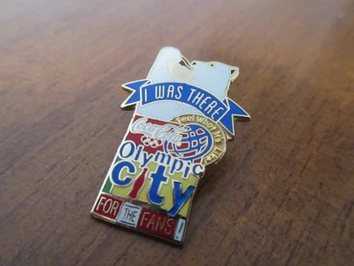 COCA-Cola Eisbär Pin Olympische Spiele Atlanta 1996 Polarbear Olympics City - Bild 1 von 2