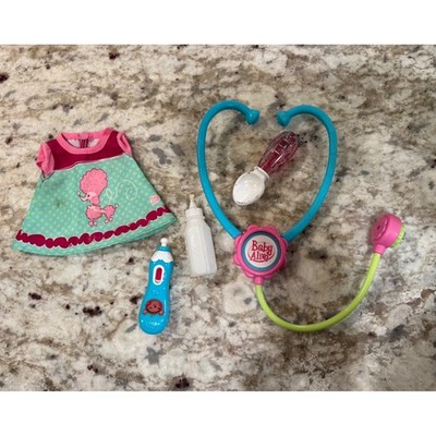 Baby Alive Doctor Kit Stethoscope Outfit Bottle thermometer toy set