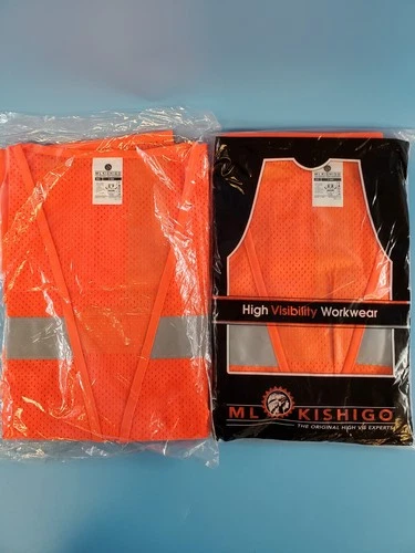Lot of 6  KISHIGO C185 Size-M HIGH VISIBILITY WORKWEAR - product listing photo
