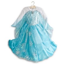 NWT DISNEY STORE Frozen ELSA COSTUME Gown 5/6 5 6 Limited Edition Deluxe NEW