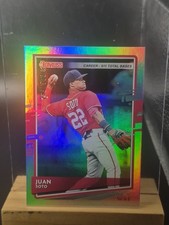 2020 Panini Donruss Stat Line Career #162 Juan Soto Nationals /500 Free Shipping