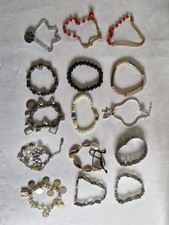 Collection Of 15 Bracelets In Various Colours And Designs