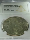1921 S MORGAN SILVER DOLLAR