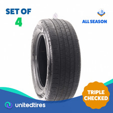 Set Of 4 Used 25560r18 Goodyear Eagle Enforcer 108v - 5.5-7.532