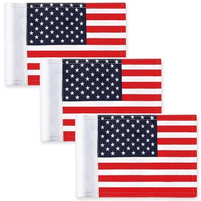 Oudain Golf Flag with Tube Inserted Waterproof Putting USA Multicolor