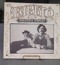 BREWER & SHIPLEY tarkio road 1970 STERLING ROBERT LUDWIG press LP w JERRY GARCIA