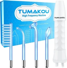 High Frequency Facial Wand - TUMAKOU Portable Handheld Blue F10 Device 