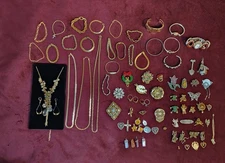 Lot of Mixed Jewelry Various Styles and Sizes