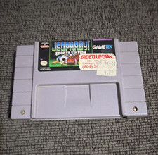 GameTek Jeopardy! Sports Edition (Nintendo SNES) Jeopardy! Series Game