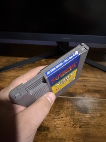 Authentic Nintendo NES Super Spike V'Ball/NES World Cup NES Cartridge | Tested