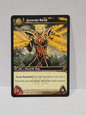Arcanist Raith World Of Warcraft TCG March Of The Legion Regular Common