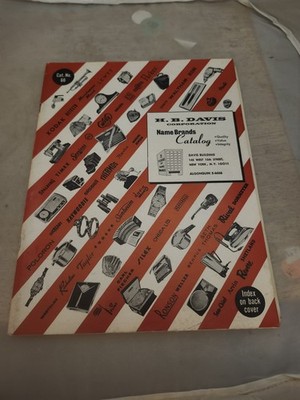 H. B. Davis The House of Name Brands Catalog No. 66 Watches Electronics Etc MCM
