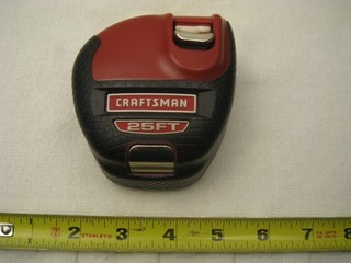 Rare Craftsman 25 Foot Sidewinder Auto Lock Tape Measure 952332 EXLNT No Issues