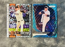 Logan Webb 2026 Topps Baseball Silver Foil 2020 Prizm Teal Wave Rookie Parallel