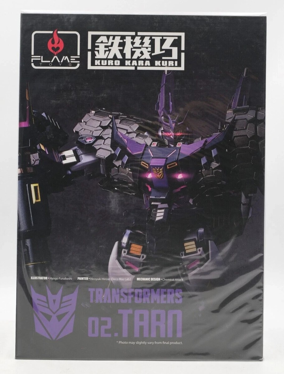 Flame Toys Transformers Kuro Kara Kuri #02 Tarn Figure 1st Release
