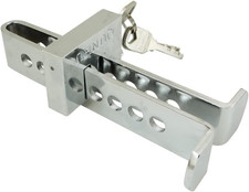 Stainless Steel Anti-Theft Car Brake Pedal Lock Security Device with 8 Holes and