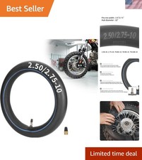 Butyl Rubber Inner Tube 2.50-10/2.75-10 with Enhanced Valve Seal -Round Use