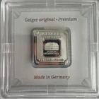 5 Gram Geiger Edelmetalle Original Premium .999 Fine Silver Square Bar Toning