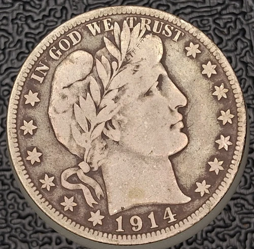 1914-S Barber Half Dollar