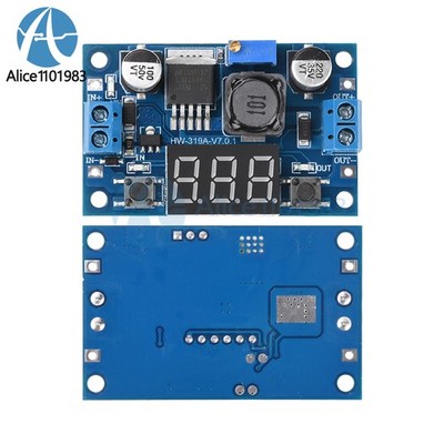 LM2596 DC7-36V to DC0.5V-35V Digital Step Down Buck Voltage Regulator Module DIY