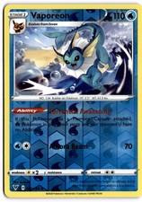 Vaporeon [Reverse Holo] #30 Prices | Pokemon Vivid Voltage