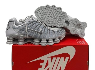 Nike Shox TL Wolf Grey Iron Grey AV3595-015 Mens Size 10 No Lid | eBay