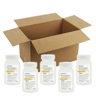 Medline Normal Saline Irrigation Solution 0.9 110ml 48 Pack 8.5 oz