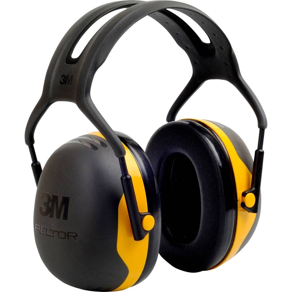 Casque antibruit 3M Peltor X2A noir et jaune protection auditive passive de 31 dB