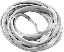 16ft U-Shape Car Door Edge Guards, Self-Adhesive Rubber Seal Prot Color: White