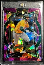 RARE Numbered Nick Kurtz #1 🔥 2025 Panini Select Purple Prizm 1/175 (RC)