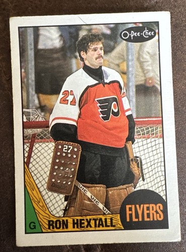 Set Lot 8 NHL 1987-1988 O-Pee-Chee OPC Trading Cards! Ron Hextall Rookie Card! - Picture 3 of 3