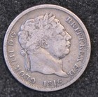 Shilling 1816 George III VF .925 Silver (T72)