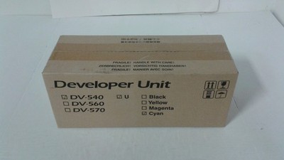 Kyocera Mita DV-540 Developer Unit DV-540C Cyan for Kyocera Ecosys P6021cdn