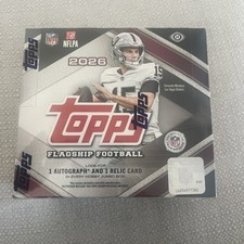 2026 Topps Flagship Football - Jumbo Box - Brand New Sealed