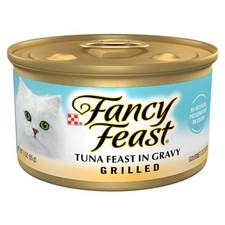 Purina Fancy Feast Grilled Wet Cat Food Tuna Feast In Wet Cat Food Gra