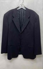 Armani Collezioni Men's Vintage Navy Blue Blazer - Size 40