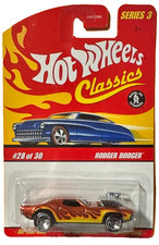 Hot Wheels 2006 Classics Series 3 #28 RODGER DODGER Orange L0756
