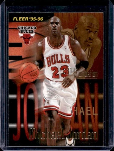 1995-96 Fleer Michael Jordan #323 Bulls