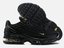 Nike Air Max Plus TN "Black Yellow" Low Top Running Basketball Shoes Trainers
