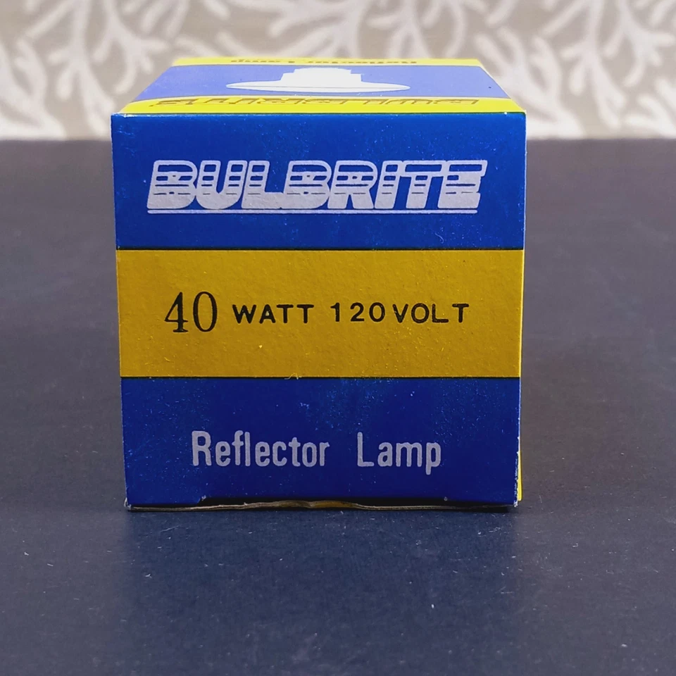 2 Bulbright R-16 40w Intermediate INT Base Reflector Bulbs 40R16N NOS (SET OF 2) - Image 4 of 4