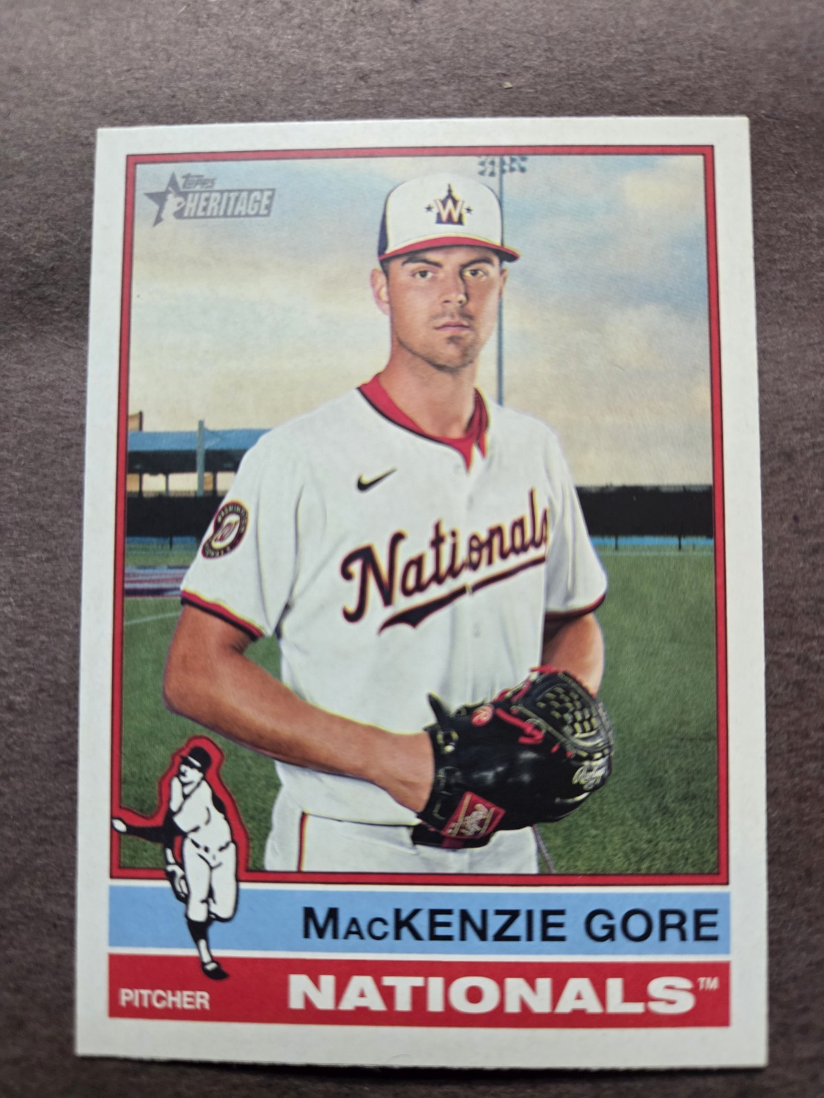 2025 Topps Heritage - High Number SP Mackenzie Gore #467