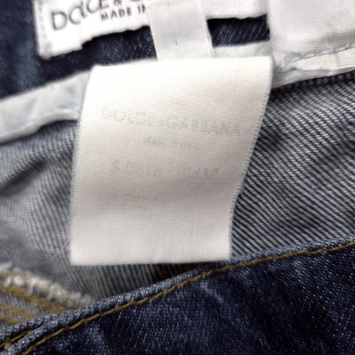 Vintage Dolce & Gabbana Jeans Mens Size 52 (35x30) Italian Made Designer - Picture 6 of 9
