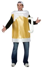 Unisex Adults Beer Mug Costume