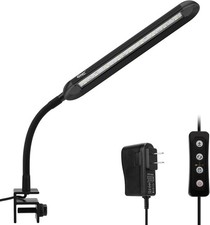 5-10 Gallon Nano Tank Mini Clip-on Aquarium Light with White Blue Red LEDs Fish