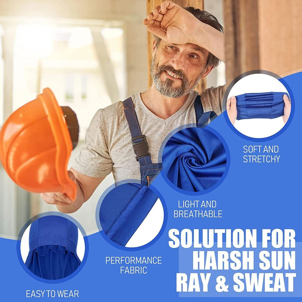 Cycling Sun Shade Cap Cooling Sports Long Hat Neck Protector Outdoor Fishing - image 4 of 4