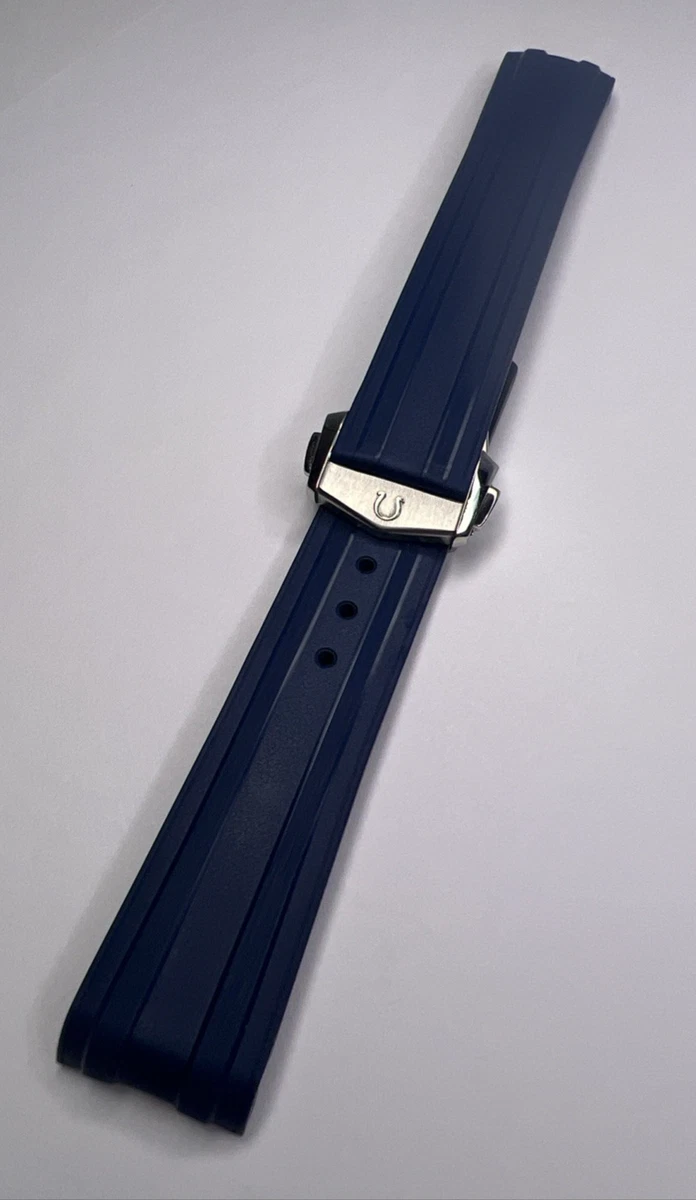 OMEGA Blue Rubber Wristwatch Bands for sale | eBay