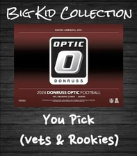 2024 Prizm/Optic/Donruss NFL Football Relic/Memorabilia (You Pick)