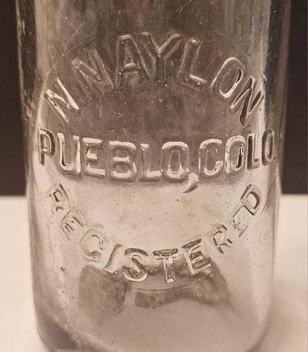 1903-1915 N NAYLON PUEBLO Colorado Hutch-Light Purple