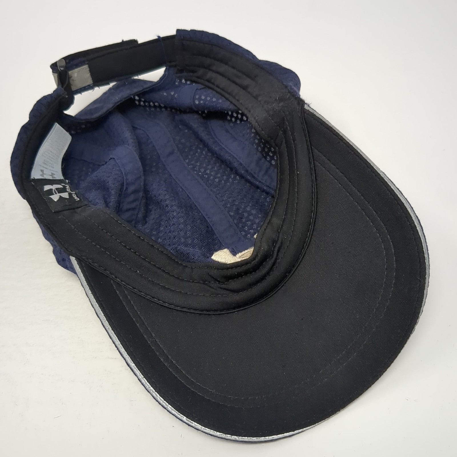 Under Armour Strapback Hat Blue One Size Embroide… - image 7