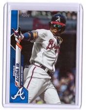 2020 Topps Blue 299 Made #150 Ronald Acuna Jr. - Atlanta Braves